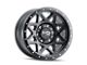 Dirty Life Theory Satin Black Wheel; 16x8; 0mm Offset (87-95 Jeep Wrangler YJ)