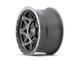 Dirty Life Theory Satin Black Wheel; 16x8; 0mm Offset (87-95 Jeep Wrangler YJ)