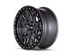 Dirty Life DT-1 Satin Gunmetal Wheel; 17x9; -12mm Offset (87-95 Jeep Wrangler YJ)