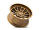 Mayhem Wheels Intrepid Satin Bronze Wheel; 18x9; -12mm Offset (20-24 Jeep Gladiator JT)