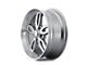 Ridler 608 Gloss Grey Milled Wheel; 18x9; 0mm Offset (87-95 Jeep Wrangler YJ)