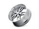 Ridler 608 Gloss Grey Milled 5-Lug Wheel; 18x9; 0mm Offset (05-15 Tacoma)