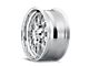 Ridler 607 Polished 5-Lug Wheel; 18x9.5; 6mm Offset (05-15 Tacoma)