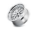 Ridler 607 Polished Wheel; 18x9.5; 6mm Offset (87-95 Jeep Wrangler YJ)