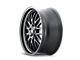 Ridler 607 Matte Black Wheel; 18x9.5; 6mm Offset (87-95 Jeep Wrangler YJ)