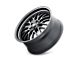 Ridler 607 Matte Black Wheel; 18x9.5; 6mm Offset (87-95 Jeep Wrangler YJ)