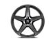 Touren TF96 Gloss Black Machined Wheel; 20x9; 35mm Offset (97-06 Jeep Wrangler TJ)