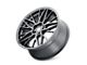 Touren TR93 Satin Black Wheel; 18x8; 35mm Offset (97-06 Jeep Wrangler TJ)