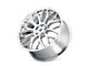 Touren TR76 Chrome Wheel; 20x8.5; 35mm Offset (97-06 Jeep Wrangler TJ)