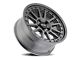 Mayhem Wheels Compass Satin Gunmetal Wheel; 20x9; 0mm Offset (76-86 Jeep CJ7)