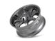 ION Wheels 181 Gloss Graphite Wheel; 17x9; 18mm Offset (18-24 Jeep Wrangler JL)