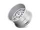 American Truxx Cosmos Brushed Milled Wheel; 22x12; -44mm Offset (05-10 Jeep Grand Cherokee WK)