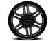 Mayhem Wheels Hermosa Gloss Black Milled Wheel; 20x10; -25mm Offset (11-21 Jeep Grand Cherokee WK2)