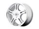 American Racing Estrella Machined 5-Lug Wheel; 16x7; 40mm Offset (05-15 Tacoma)