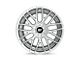 Rotiform RSE Gloss Silver 5-Lug Wheel; 20x8.5; 45mm Offset (05-15 Tacoma)