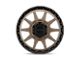 American Racing AR202 Matte Bronze with Black Lip 6-Lug Wheel; 18x9; 0mm Offset (05-21 Frontier)