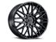 Black Rhino Morocco Gloss Black 6-Lug Wheel; 20x9; 20mm Offset (05-21 Frontier)