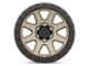 Black Rhino Baker Matte Bronze with Black Ring 6-Lug Wheel; 17x8.5; 0mm Offset (22-24 Frontier)