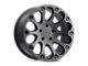 Level 8 Wheels Impact Matte Black 6-Lug Wheel; 16x8.5; 12mm Offset (22-24 Frontier)