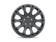 Level 8 Wheels Impact Matte Black 6-Lug Wheel; 16x8.5; 12mm Offset (22-24 Frontier)