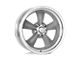 American Racing Classic Torq Thrust II Custom Gray with Polished Lip Wheel; 18x9.5; 39mm Offset (84-01 Jeep Cherokee XJ)