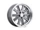 American Racing 427 Mono Cast Mag Gray Machined 5-Lug Wheel; 17x7; 0mm Offset (05-15 Tacoma)