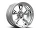 American Racing Torq Thrust II Polished Wheel; 18x9; 0mm Offset (84-01 Jeep Cherokee XJ)