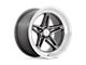 American Racing Groove Anthracite with Diamond Cut Lip 5-Lug Wheel; 18x8; 0mm Offset (05-15 Tacoma)