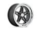 American Racing Groove Anthracite with Diamond Cut Lip 5-Lug Wheel; 18x10; 12mm Offset (05-15 Tacoma)