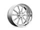 American Racing Rodder Chrome 5-Lug Wheel; 17x7; 0mm Offset (05-15 Tacoma)