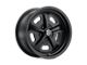 American Racing VN501 Satin Black Wheel; 17x7; 0mm Offset (97-06 Jeep Wrangler TJ)