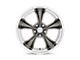 American Racing Boss TT Graphite with Diamond Cut Lip 5-Lug Wheel; 20x8.5; 2mm Offset (05-15 Tacoma)