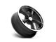 American Racing Boss TT Textured Black with Diamond Cut Lip 5-Lug Wheel; 20x8.5; 2mm Offset (05-15 Tacoma)