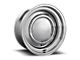 American Racing Smoothie Chrome Steel Wheel; 15x8; -13mm Offset (87-95 Jeep Wrangler YJ)