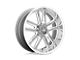 US Mag Bullet Textured Gunmetal with Milled Edges Wheel; 18x9.5; 1mm Offset (87-95 Jeep Wrangler YJ)