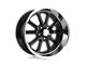 US Mag Rambler Gloss Black Wheel; 18x9.5; 1mm Offset (87-95 Jeep Wrangler YJ)