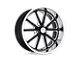 US Mag Rambler Gloss Black Milled 5-Lug Wheel; 18x7; 1mm Offset (05-15 Tacoma)