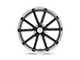 US Mag Rambler Gloss Black Milled 5-Lug Wheel; 18x7; 1mm Offset (05-15 Tacoma)