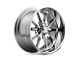 US Mag Rambler Chrome Wheel; 18x8; 1mm Offset (87-95 Jeep Wrangler YJ)