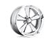 US Mag Standard Chrome Wheel; 17x8; 1mm Offset (97-06 Jeep Wrangler TJ)