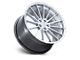 TSW Goodwood Hyper Silver Wheel; 20x9; 35mm Offset (87-95 Jeep Wrangler YJ)