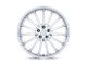 TSW Goodwood Hyper Silver Wheel; 20x9; 35mm Offset (87-95 Jeep Wrangler YJ)