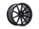 TSW Canard Matte Black Wheel; 20x9; 35mm Offset (84-01 Jeep Cherokee XJ)