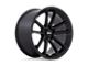 Rotiform BTL Matte Black with Black Cap and Inside Spoke Details Wheel; 21x9; 35mm Offset (87-95 Jeep Wrangler YJ)