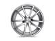 Rotiform SPF Gloss Silver Machined Wheel; 18x8.5; 45mm Offset (97-06 Jeep Wrangler TJ)