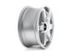 Rotiform SIX Gloss Silver 5-Lug Wheel; 19x8.5; 35mm Offset (05-15 Tacoma)