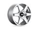 Rotiform SIX Gloss Silver 5-Lug Wheel; 18x8.5; 35mm Offset (05-15 Tacoma)