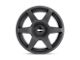 Rotiform SIX Matte Black Wheel; 19x8.5; 35mm Offset (97-06 Jeep Wrangler TJ)