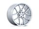 Niche Prodigy 5 Silver with Machined Face 5-Lug Wheel; 22x9; 38mm Offset (05-15 Tacoma)