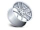 Niche Prodigy 5 Silver with Machined Face Wheel; 22x9; 38mm Offset (97-06 Jeep Wrangler TJ)